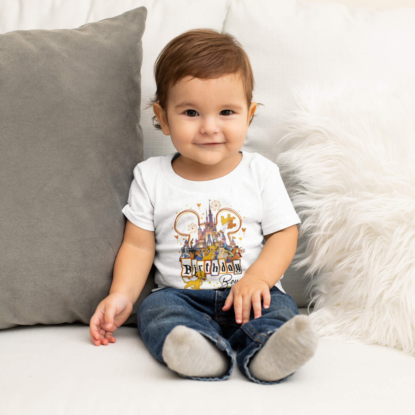 Lion king inspired birthday boy t-shirt