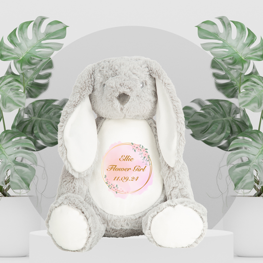 Flower Girl Personalised Soft Toy