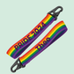 Personalised Pride Key Ring Wristlet