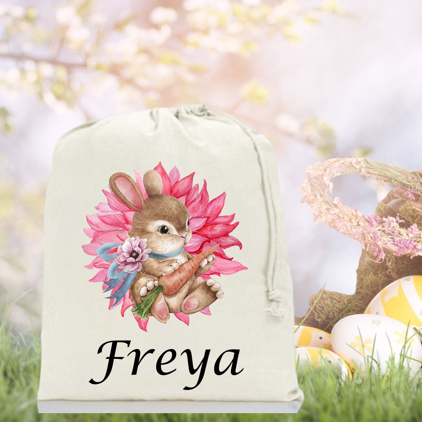 Personalised Easter Bunny Treat Bag