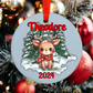 Reindeer Hanging Christmas Ornament