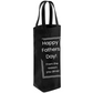 Funny Fathers Day Bottle Gift Bag