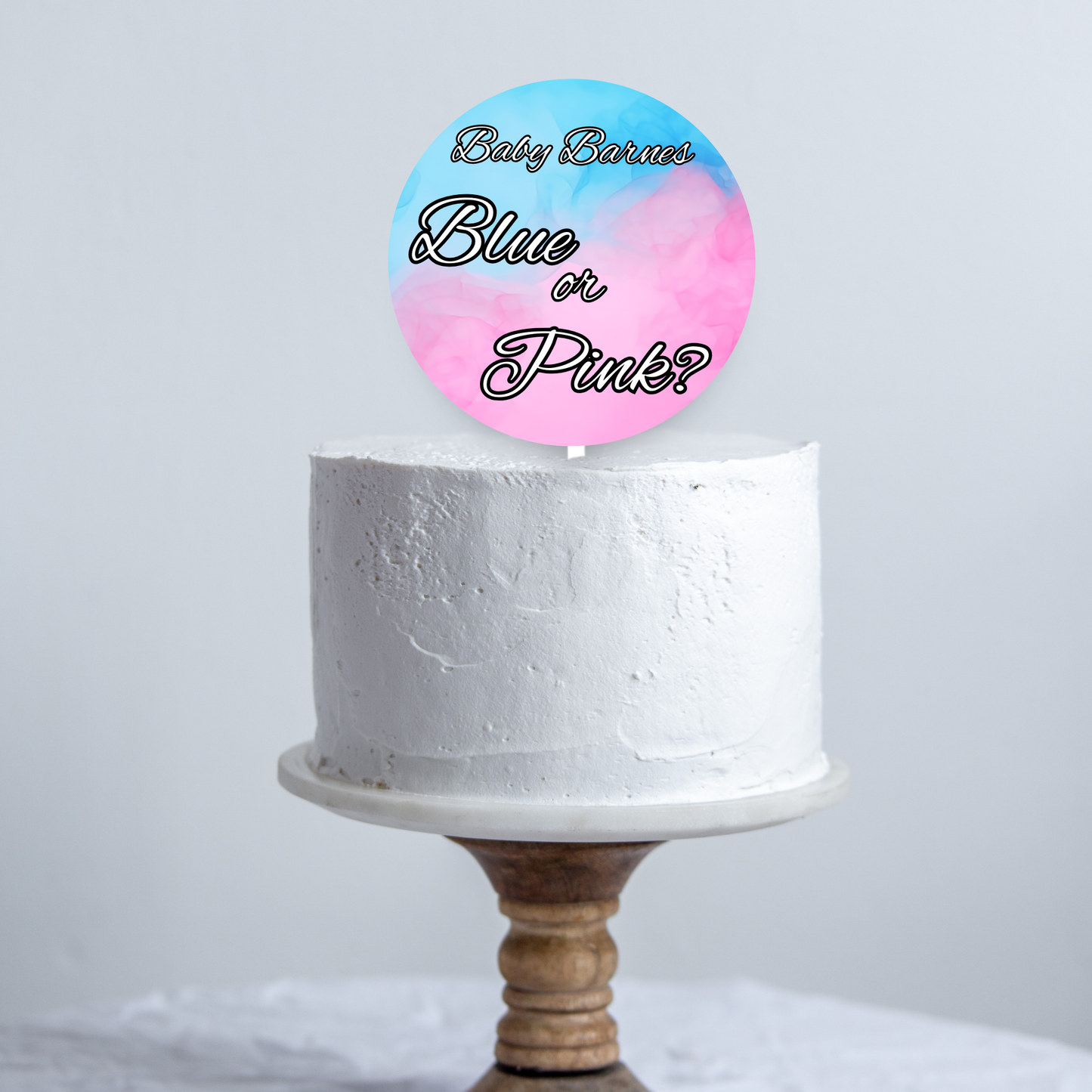 Gender Reveal Cake Toppers