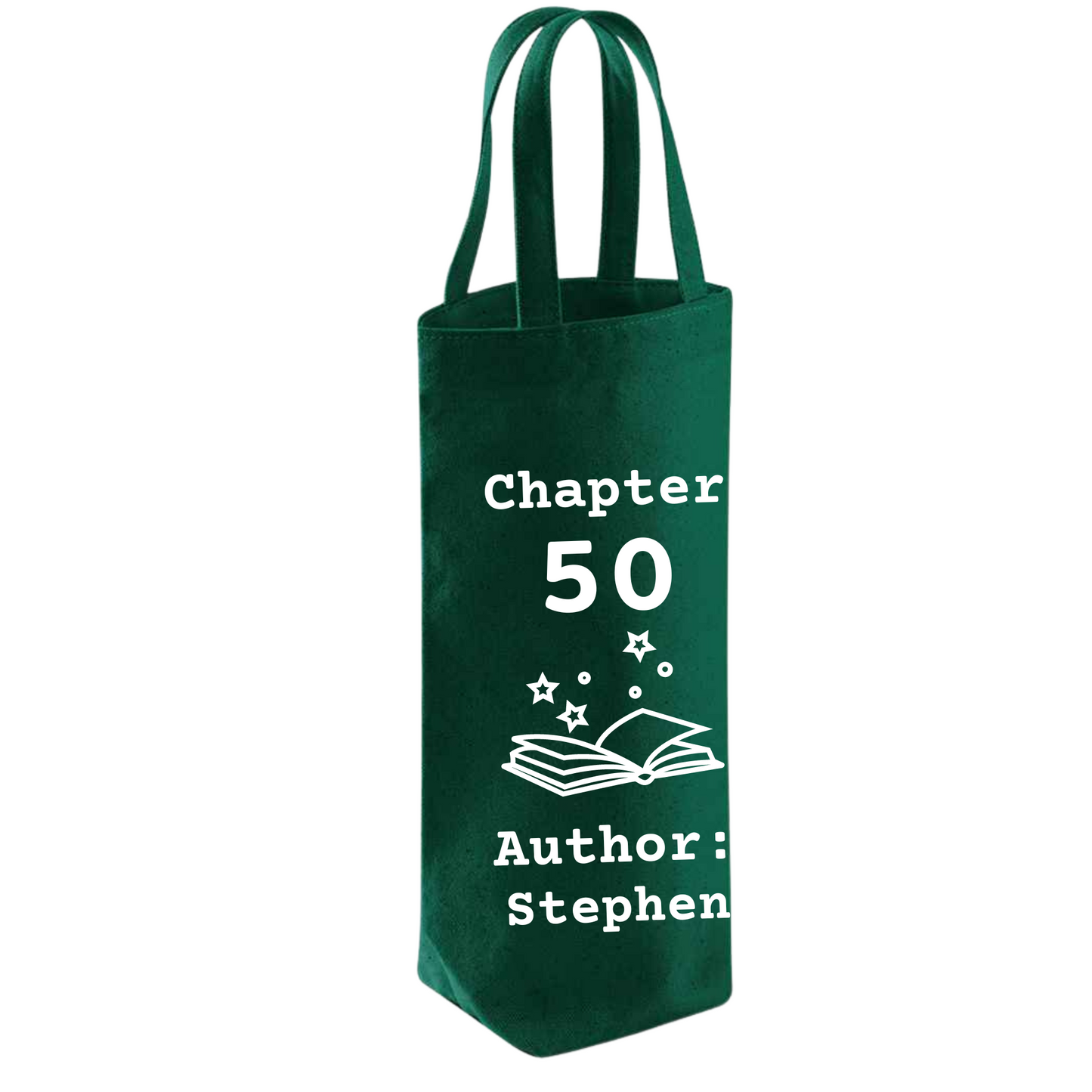 Chapter 50 Birthday Gift Bag with name