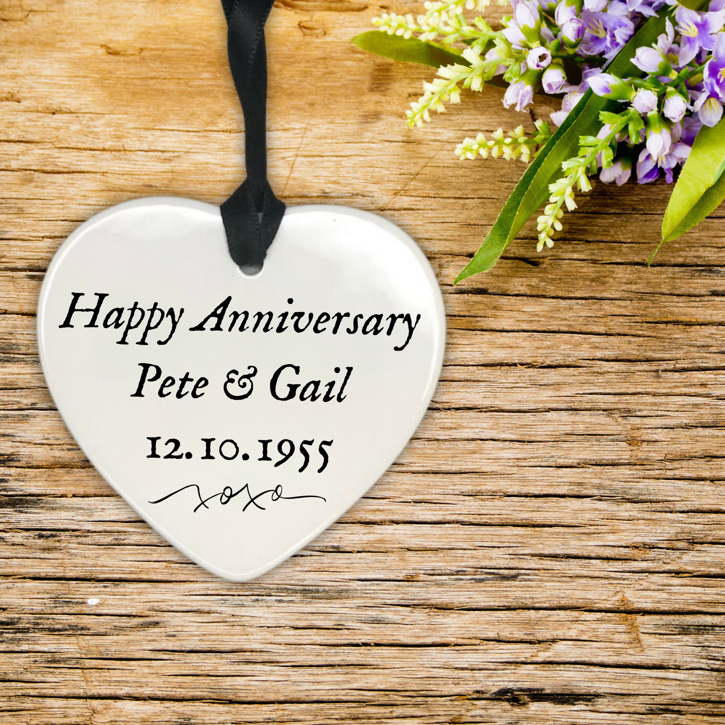 Anniversary Hanging Heart