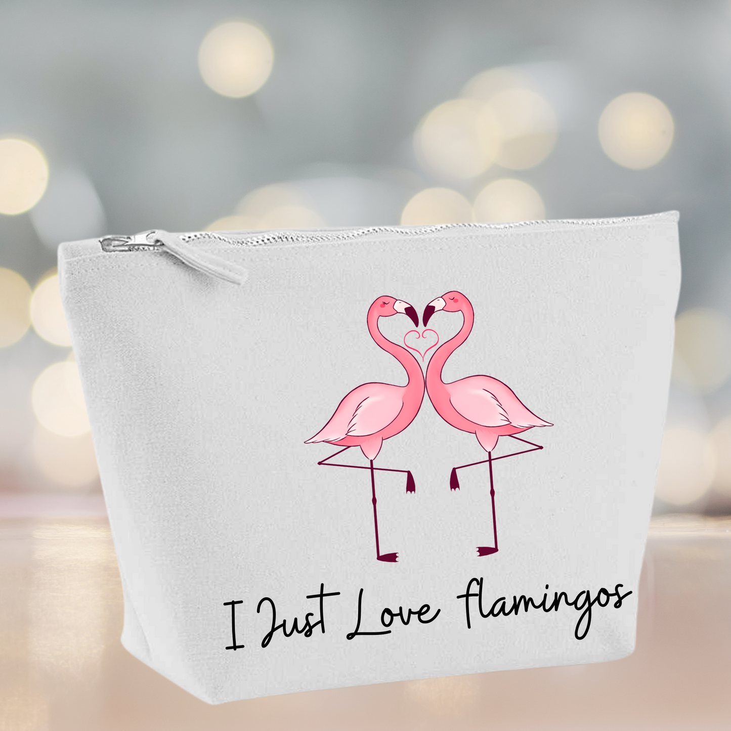 Flamingo Makeup Bag