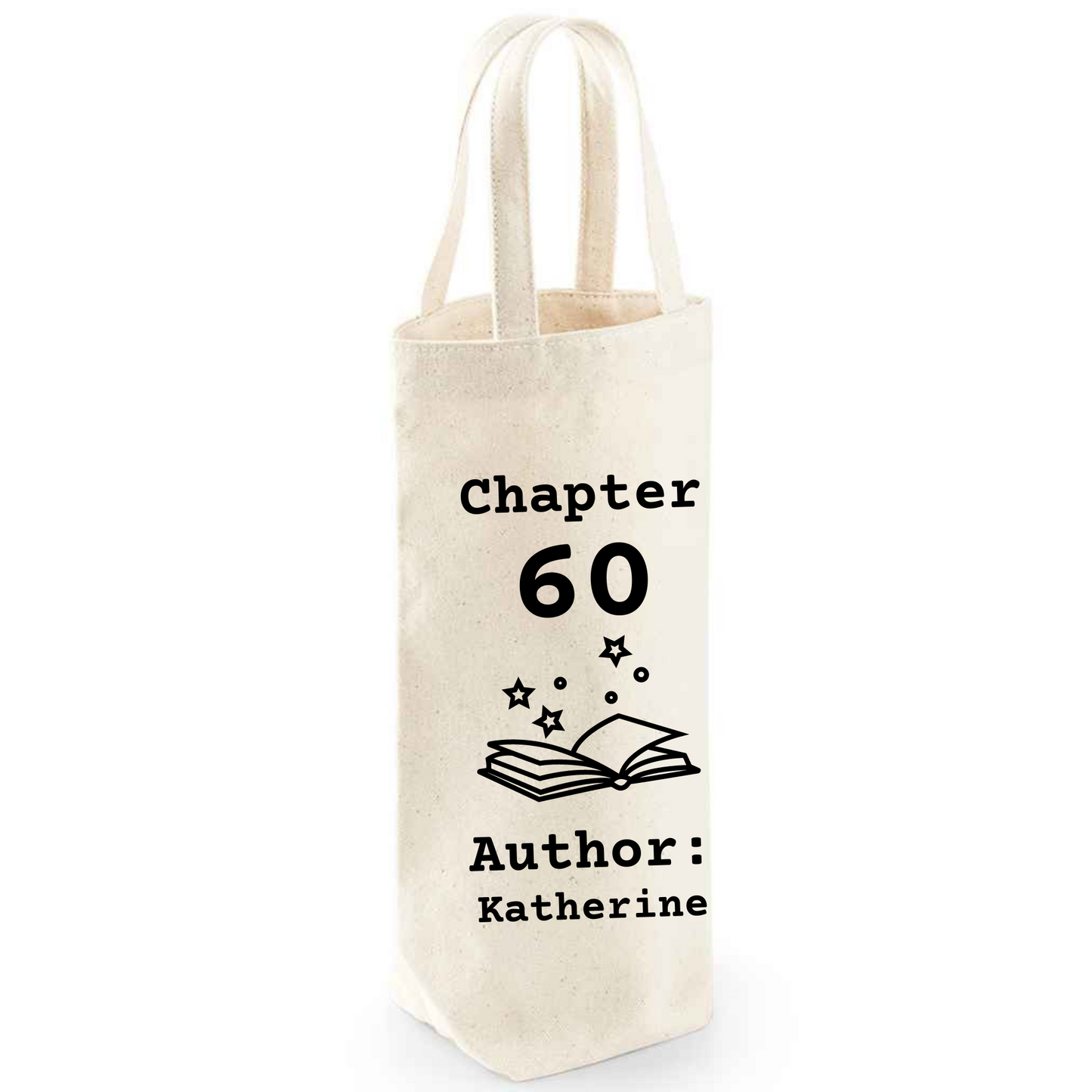 Chapter 60 Birthday Gift Bag with name