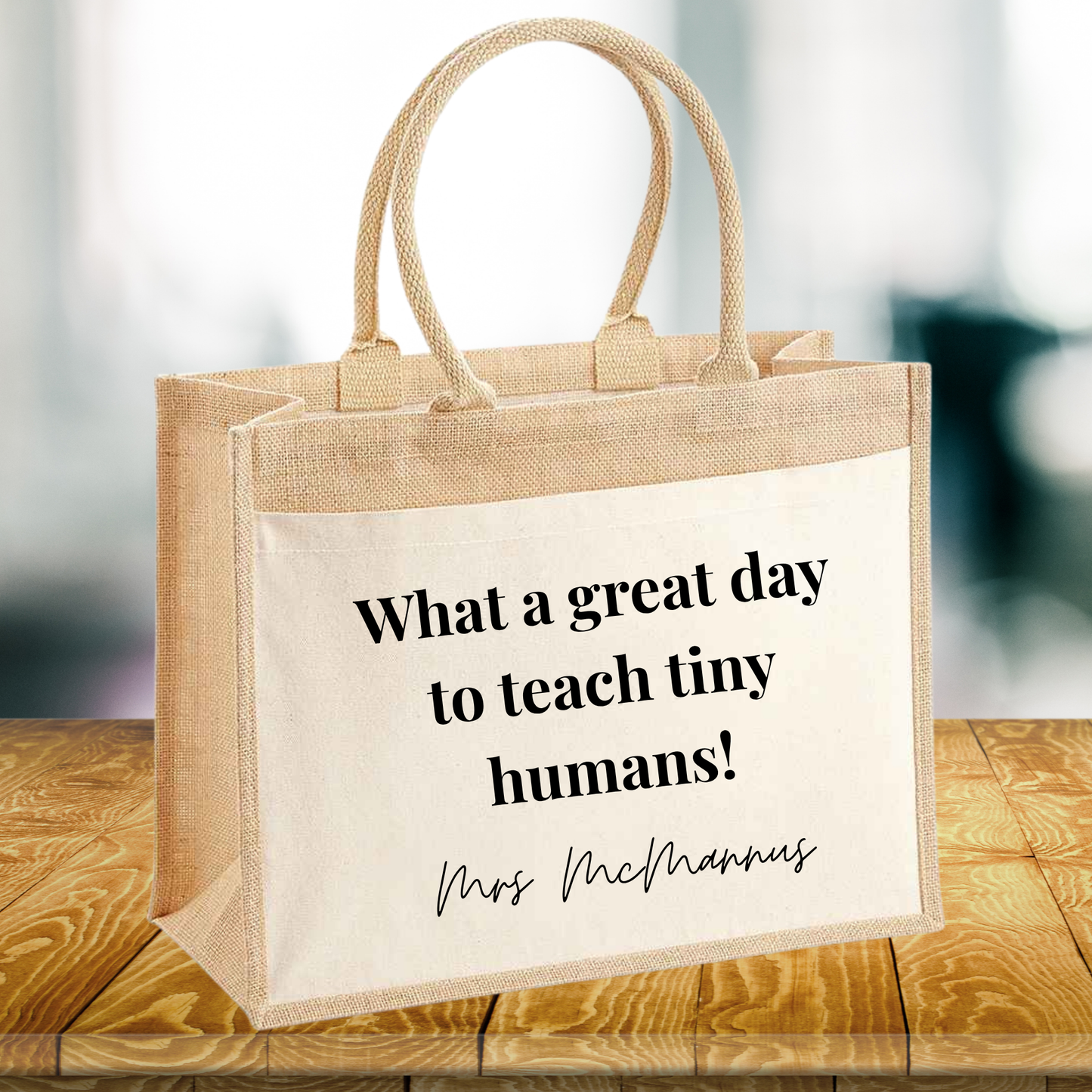 Teacher Tote Bag