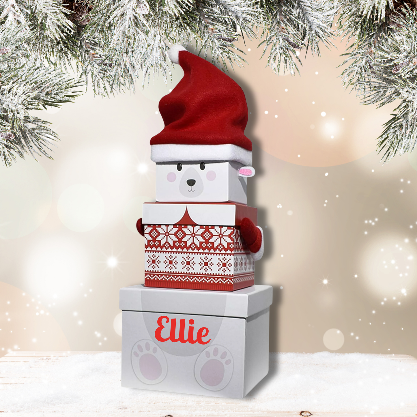 Personalised Christmas Stacker Boxes