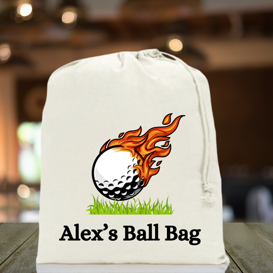 Fun Golf Ball Storage Bag