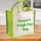 Personalised Weigh Day Bag