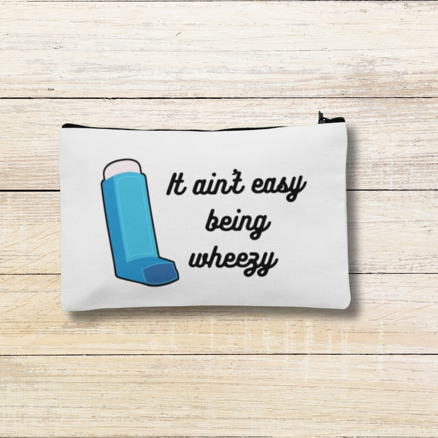 Inhaler bag - Asthma bag - It ain't easy being wheezy