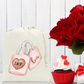 Initialled Lock Valentines Gift Bag