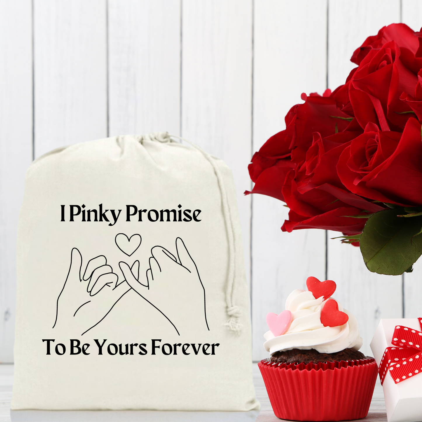 Pinky Promise Valentines Gift Bag