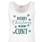 Ladies Sweary Christmas Pyjamas (C word)