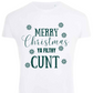 Ladies Sweary Christmas Pyjamas (C word)