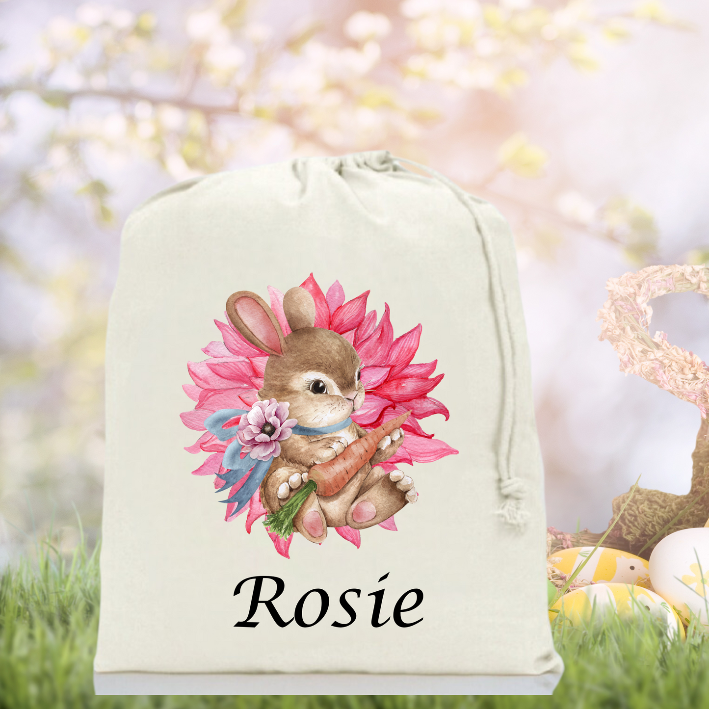 Personalised Easter Bunny Treat Bag