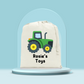 Cotton Drawstring Tractor Toy Bag