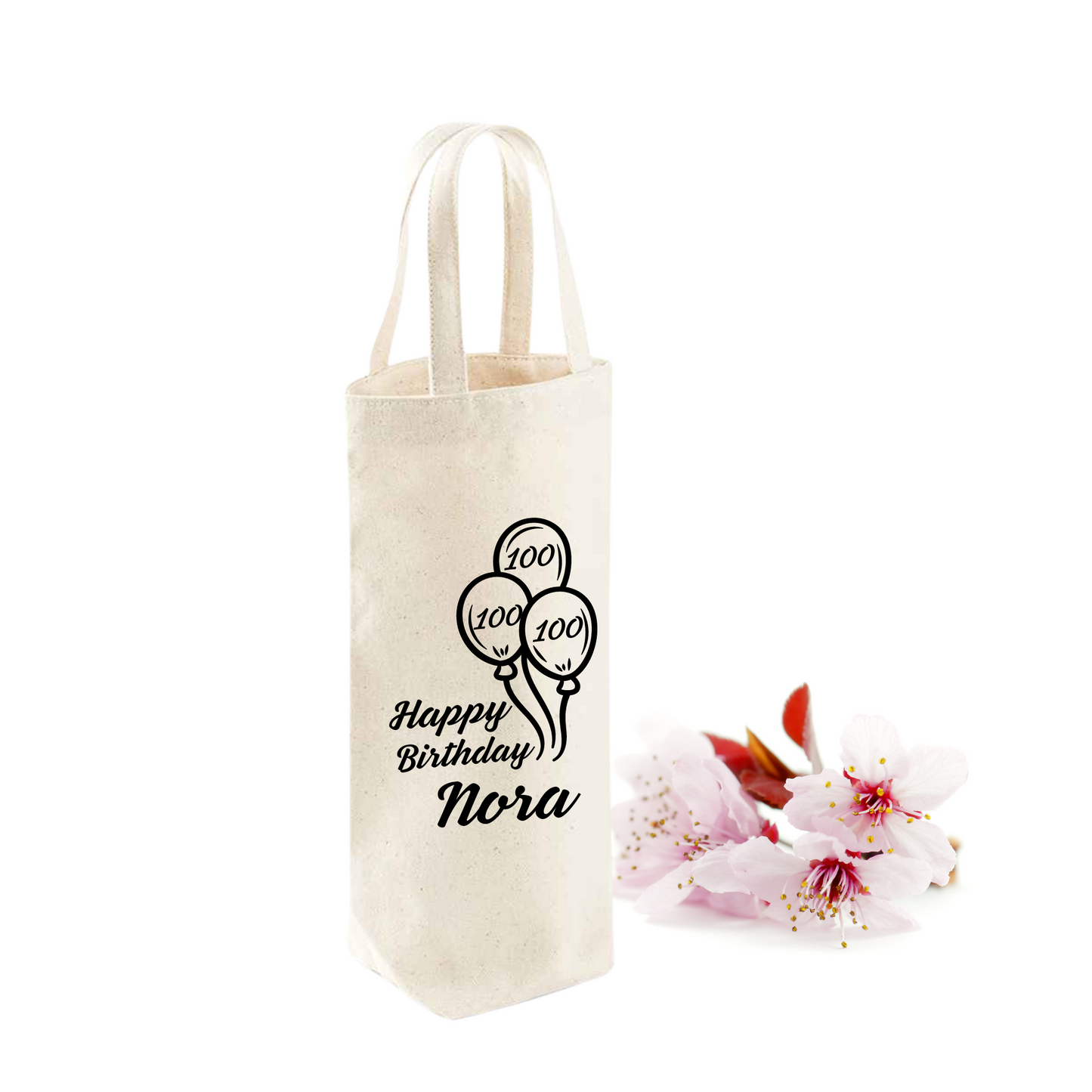 100th Birthday Gift Bag with name