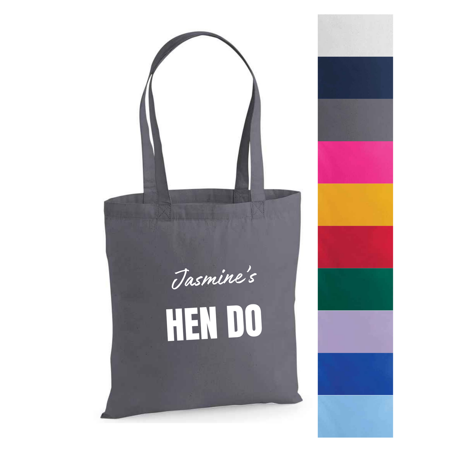 Bridal Party Personalised Tote Bags