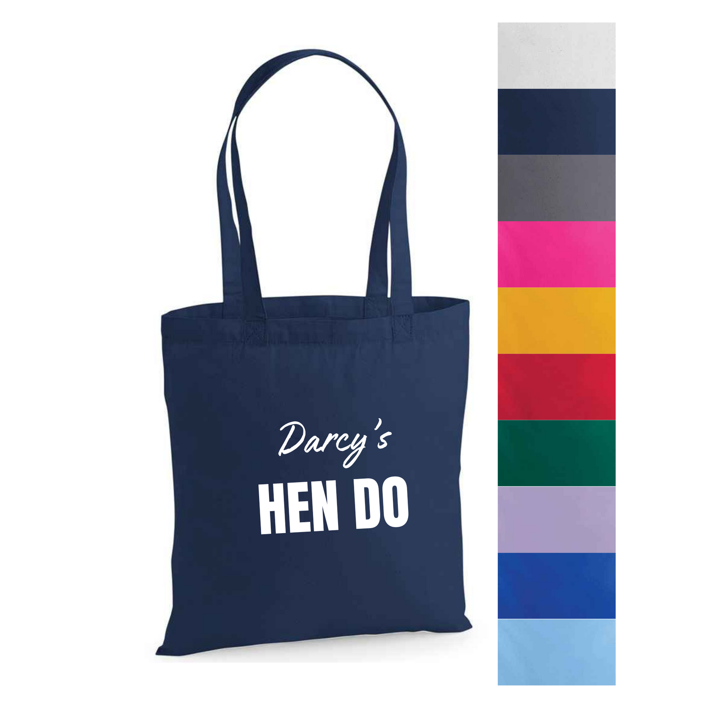 Bridal Party Personalised Tote Bags