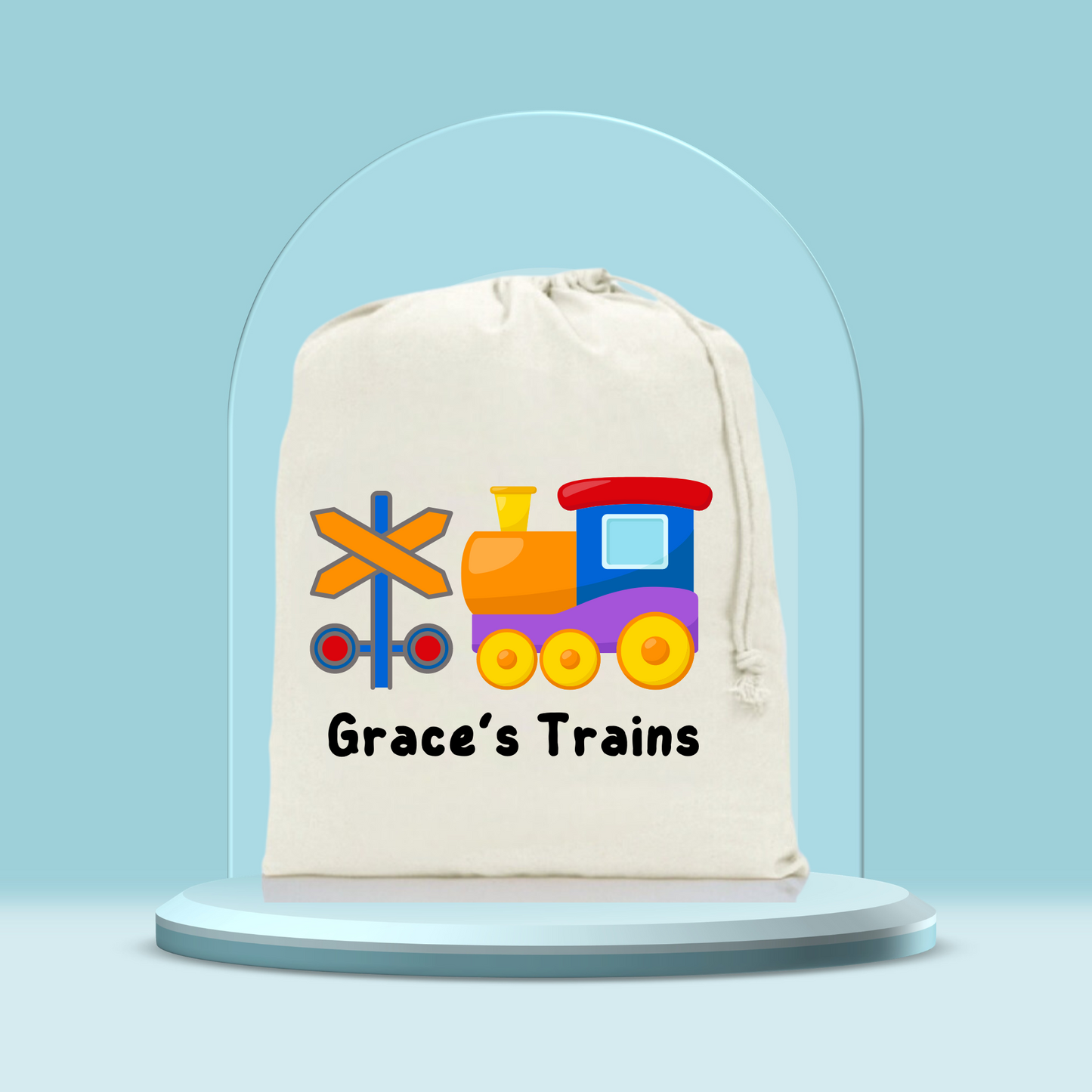 Toy Train Storage Bag