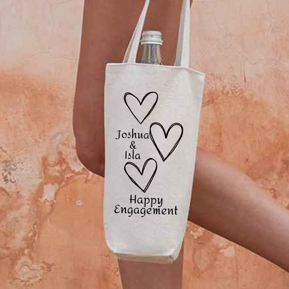 Engagement Bottle Gift Bag