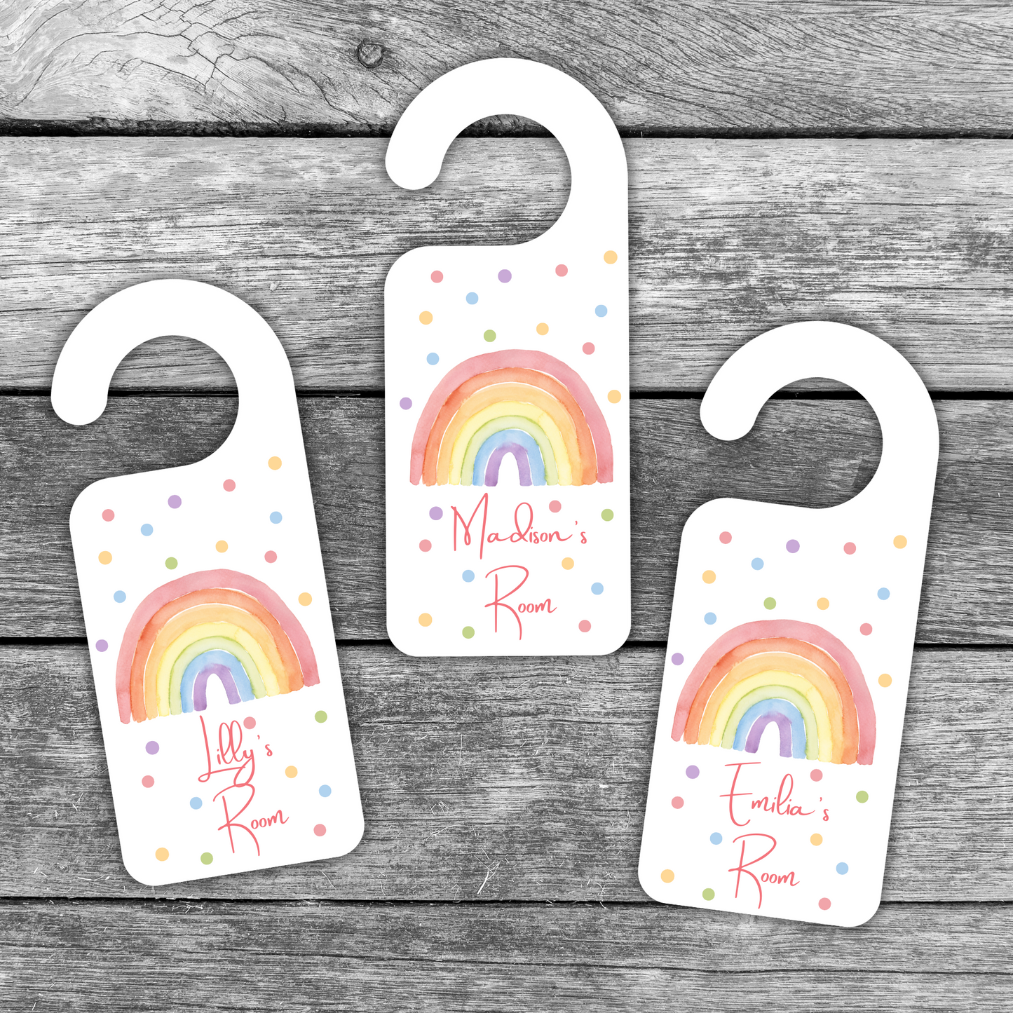 Rainbow Door Hanger