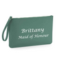 Personalised wedding accessory pouch