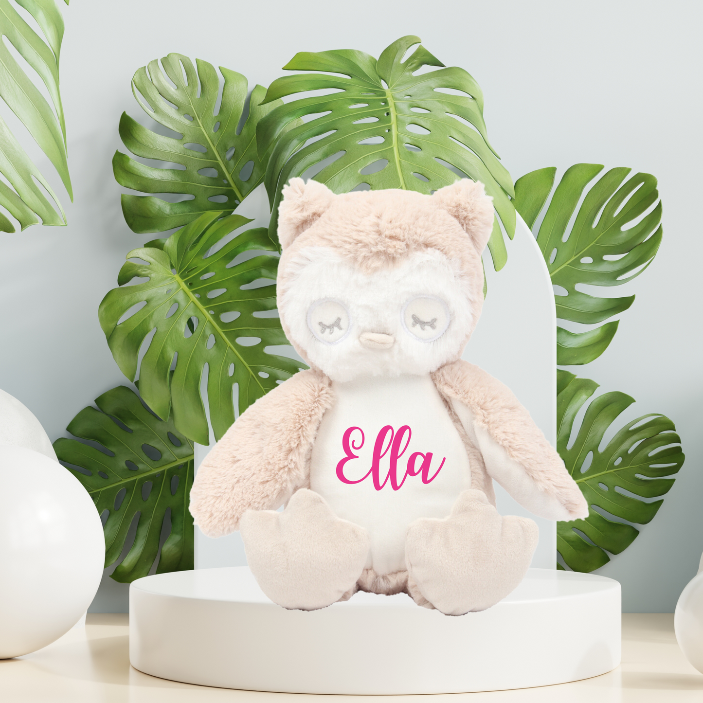 Personalised plush stuffed animals