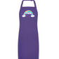 Personalised rainbow apron