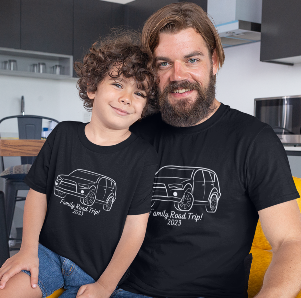 Family road trip t-shirt