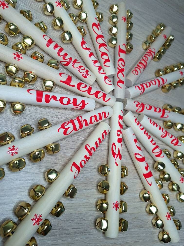 Personalised Christmas Hand Bells