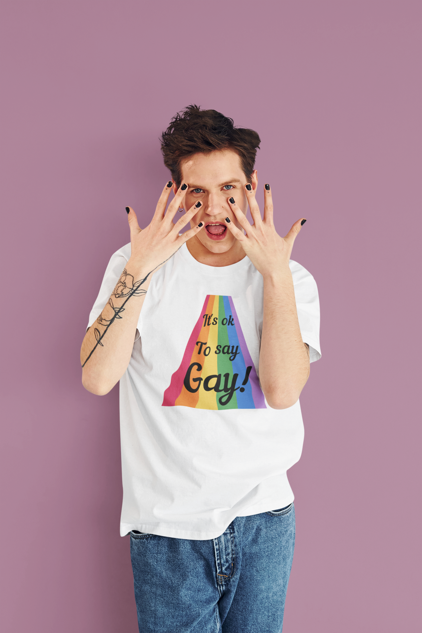 It' ok to say gay t-shirt - LGBTQ shirt