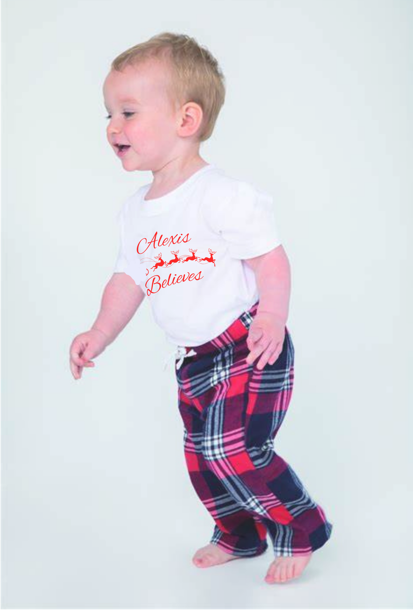 Personalised I Believe Baby/Toddler Pyjamas