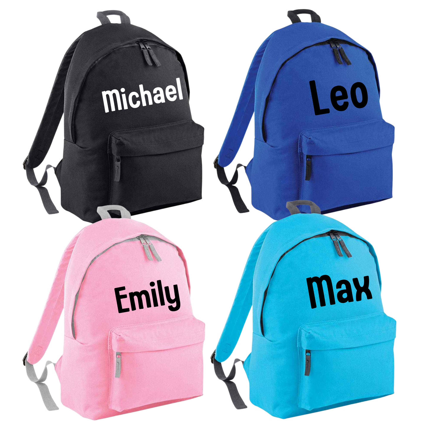 Personalised back to school backpack