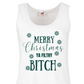 Ladies Sweary Christmas Pyjamas (B word)