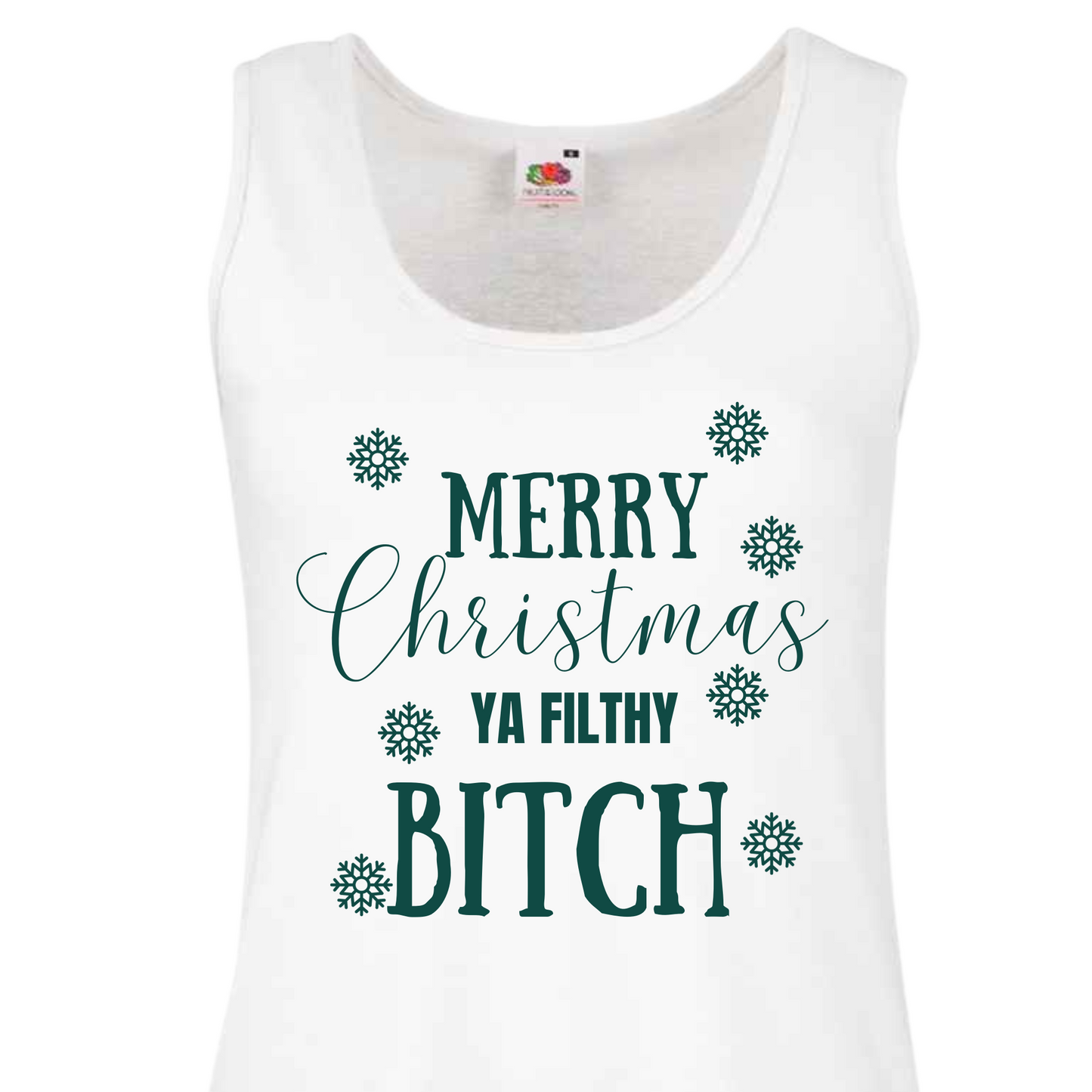 Ladies Sweary Christmas Pyjamas (B word)