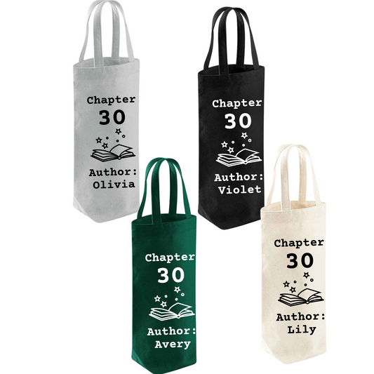 Chapter 30 Birthday Gift Bag with name