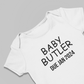 Surname and due date baby vest