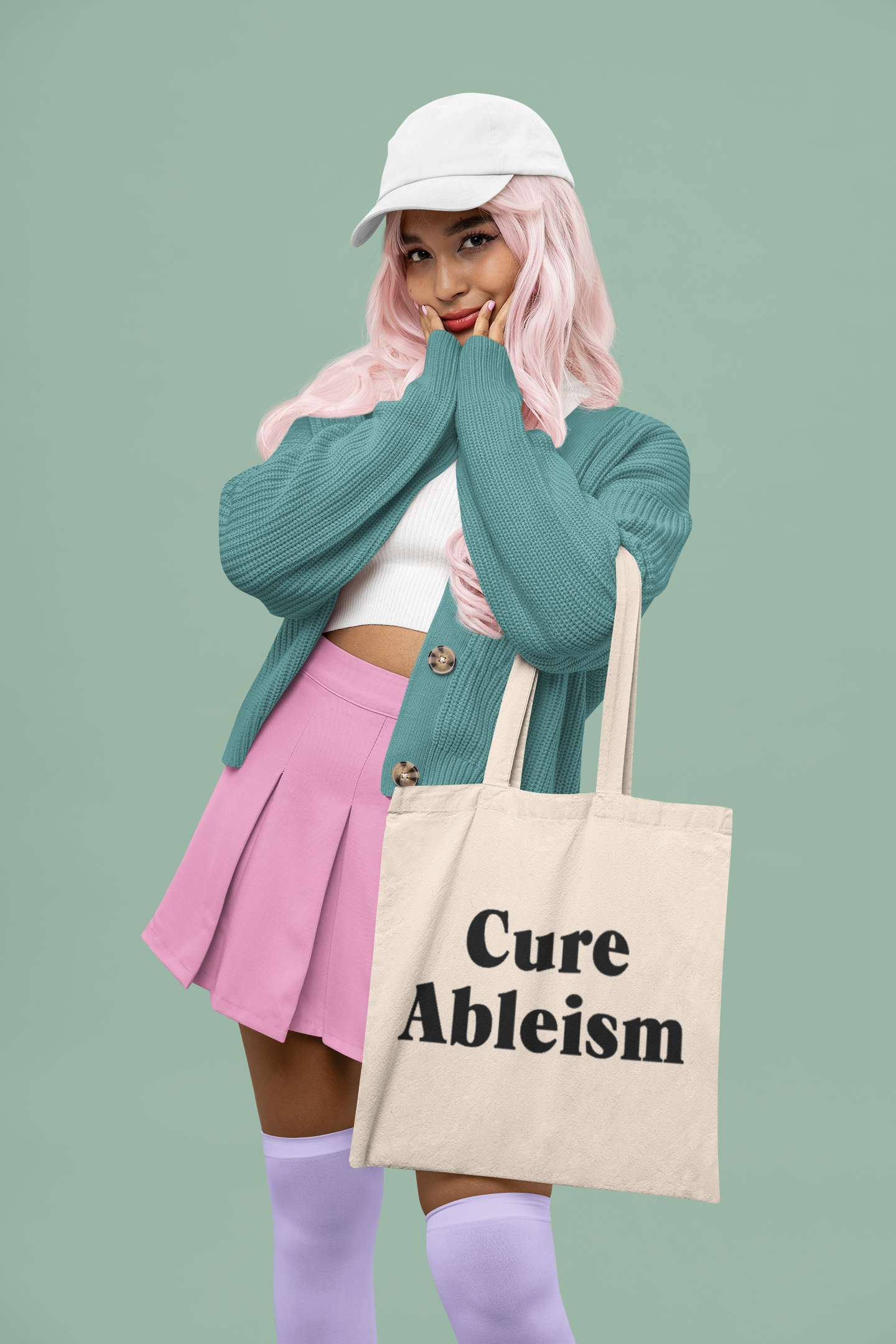 Cure Ableism Tote Bag