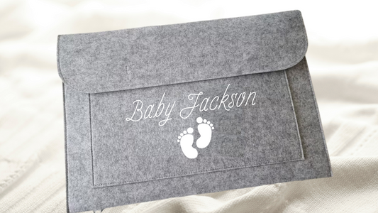 Personalised pregnancy notes folder