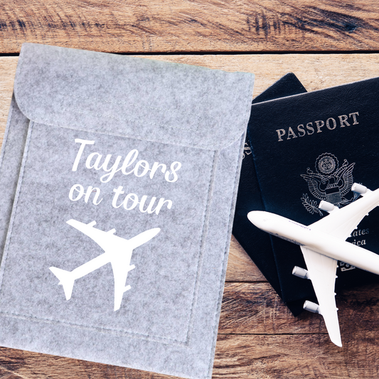 Personalised travel document holder