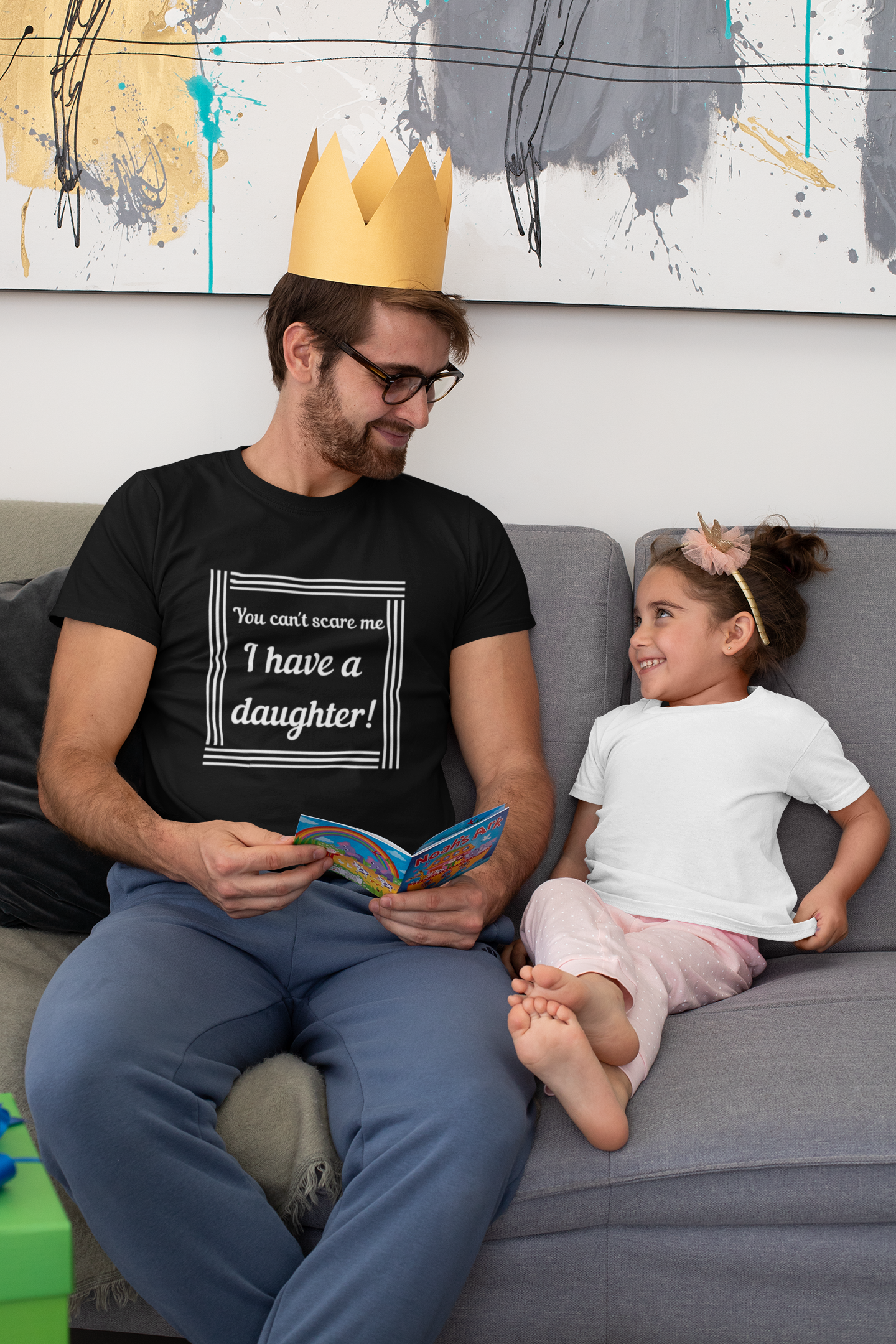 Fathers day shirt - You can't scare me, I have daughters