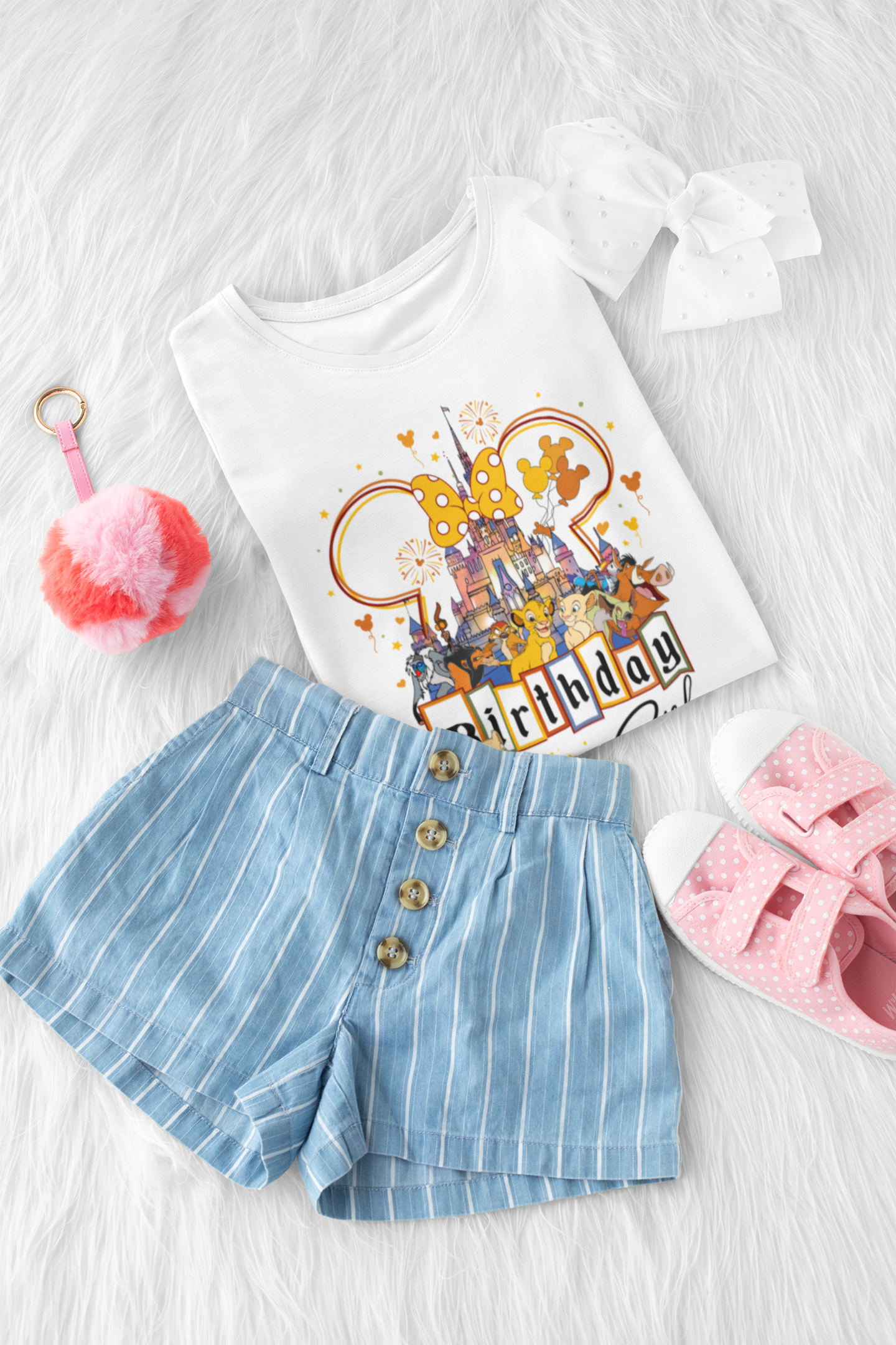 Lion king inspired birthday girl t-shirt