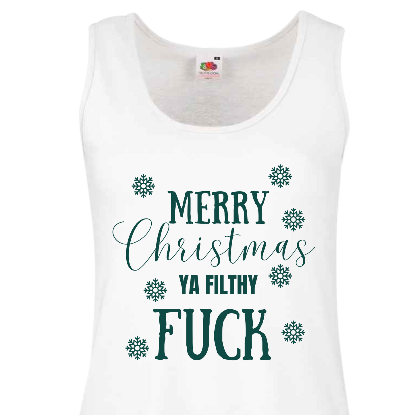 Ladies Sweary Christmas Pyjamas (F word)