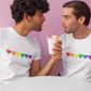 LGBTQ shirt - Rainbow hearts