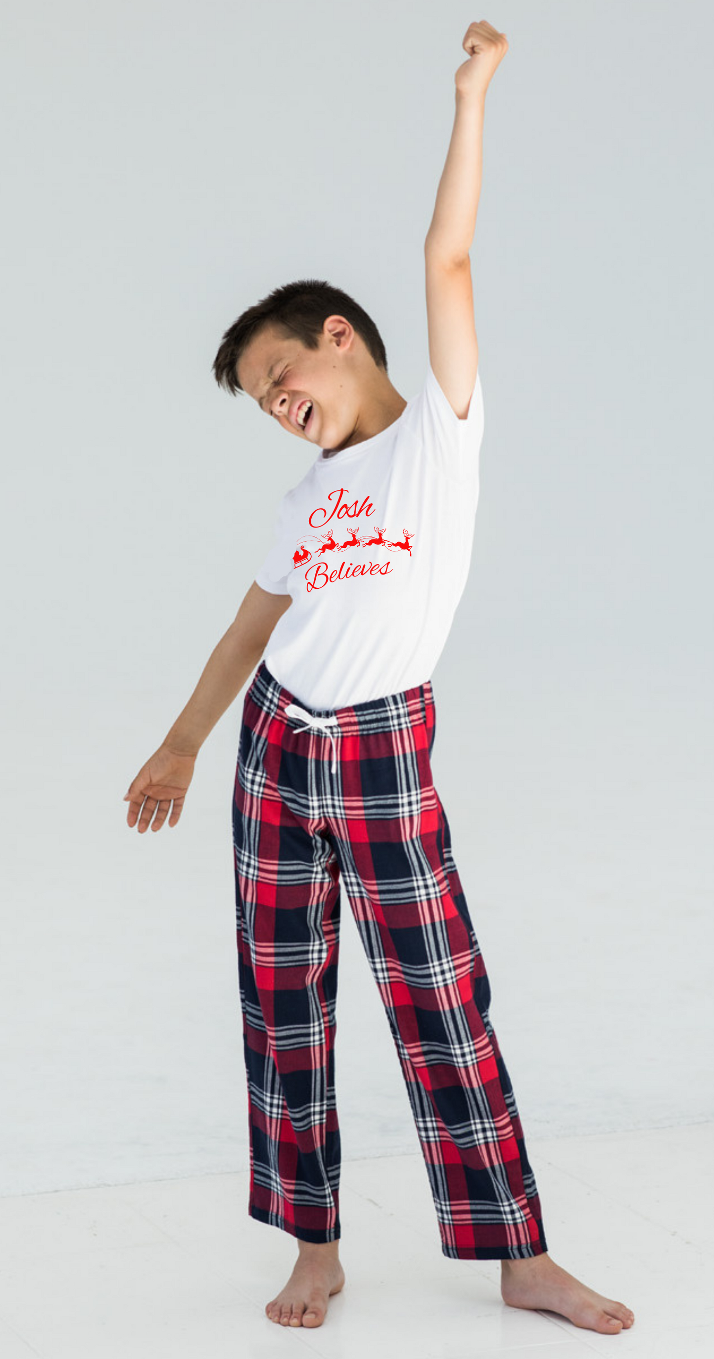 Personalised I Believe Children's Pyjamas