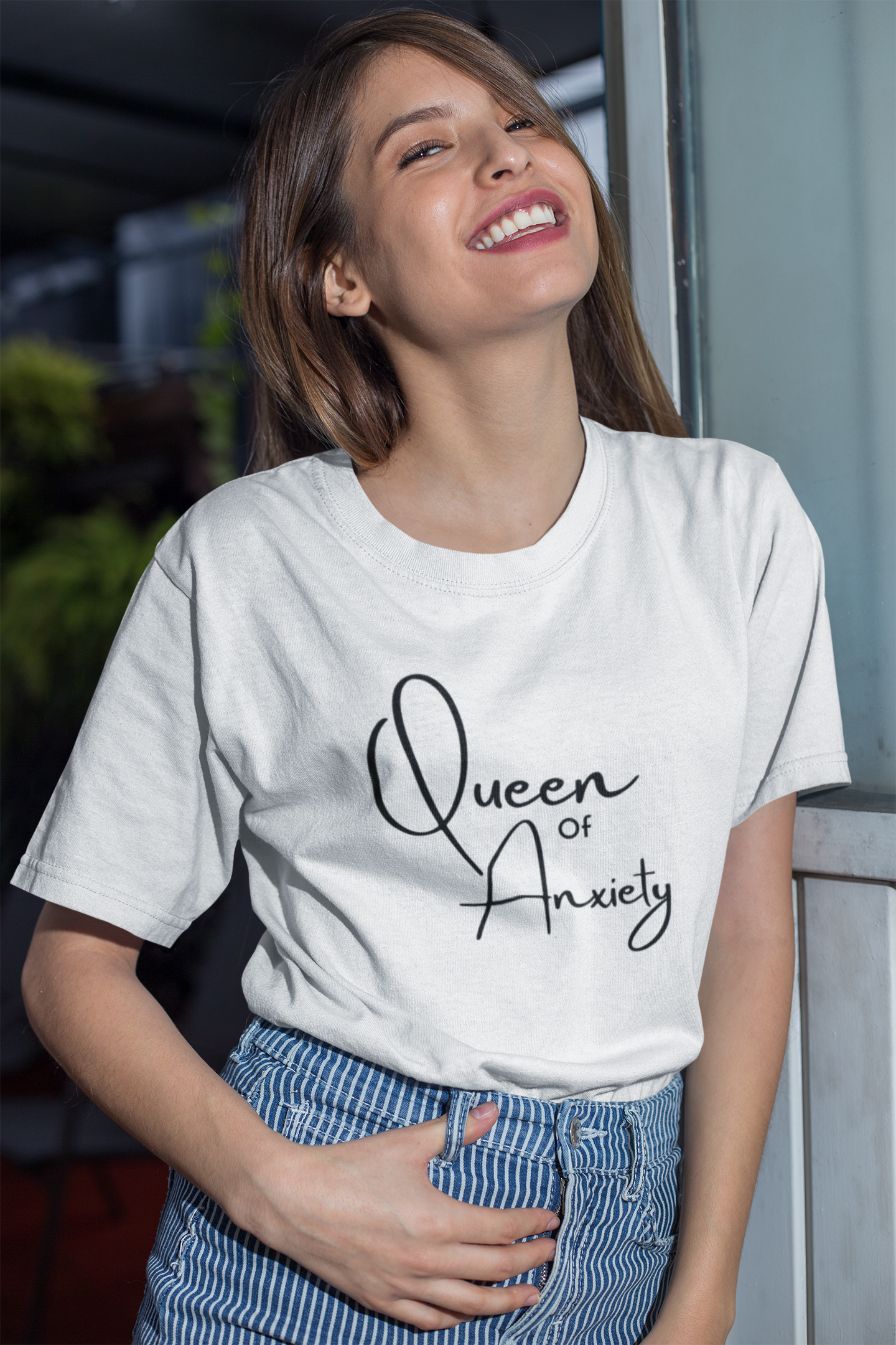 Queen of anxiety t-shirt