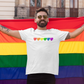 LGBTQ shirt - Rainbow hearts